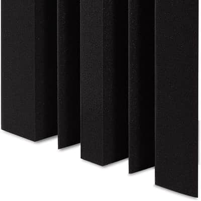 Corner Bass Traps (4 Pack) 12 x 7 x 7 inches Sound Dampening Acoustic Studio Foam image 3
