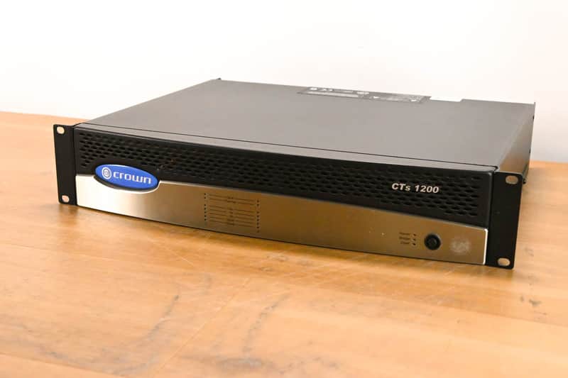 Crown CTs 1200 Two-Channel 600W Power Amplifier CG01Y1N image 1