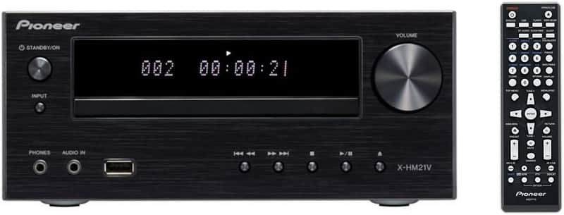 【動作確認済】Pioneer X-HM21 CDレシーバー Pioneer X-HM21V-K Micro Component CD/DVD Receiver | Reverb