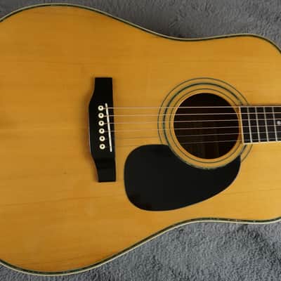 Tokai Cat's Eyes CE-200D Vintage MIJ Dreadnought Acoustic Guitar w/ Gig Bag image 6