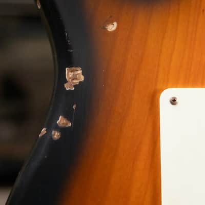 Nash S-57 Electric Guitar - 2-Tone Sunburst with Hardshell Case image 14