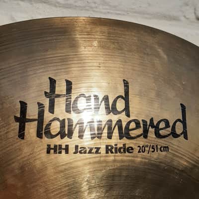 Sabian 20" HH Hand Hammered Jazz Ride Cymbal 1992 - 2007 - Natural image 2