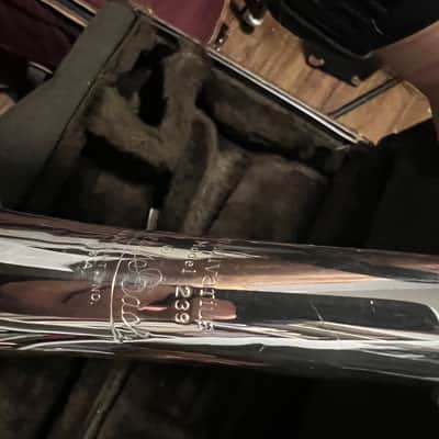 Bach Stradivarius C Trumpet Model 239 CL 25S Leadpipe Early 1990's - Silver Plated image 3