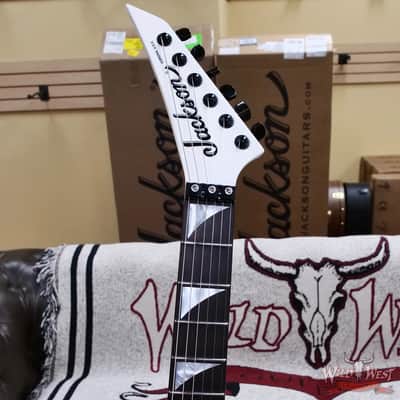 Jackson American Series Rhoads RR24 FR Floyd Rose Ebony Fingerboard Snow White 7.70 lbs image 6