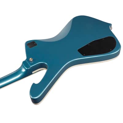 Ibanez Iceman IC420 Electric Guitar with Bag - Antique Blue Metallic image 7