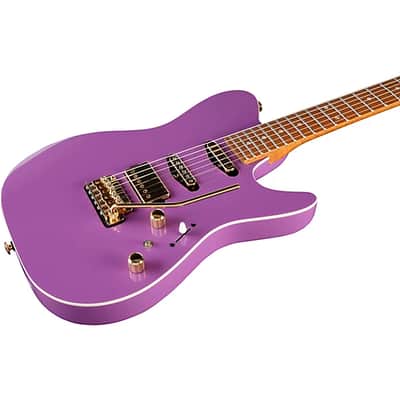 Ibanez LB1 VL Lari Basilio Signature Electric Guitar. Violet with Case image 5