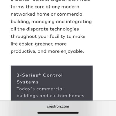 Crestron Pro3 Advanced Control Processor image 6