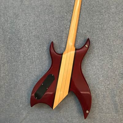BC Rich Bich Neck-thru, mid-2000s, Gloss/Red image 10