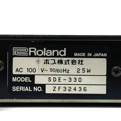 Roland SDE-330 Dimensional Space Delay 1993 - 1998 - Black TGHM image 9
