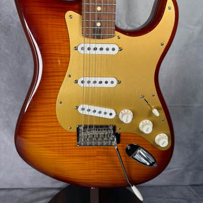 2019 Fender Player Stratocaster Plus Top, Texas Special Pickups, Tobacco Sunburst image 1