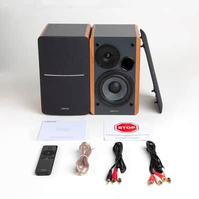 Edifier Edifier R1280Ts Powered Bookshelf Speakers Wood image 7