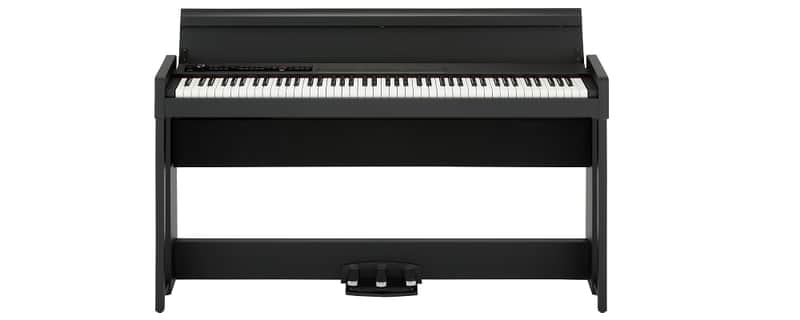Korg C1AIR Digital Piano with BT: Black - Certified B-stock image 1