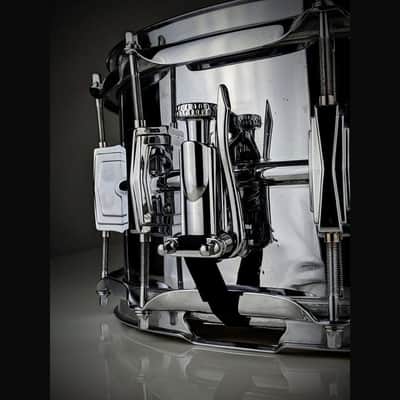 INDe Drum Labs SB1X Snare Drum Snare Drum Strainer Chrome No Butt Plate image 1
