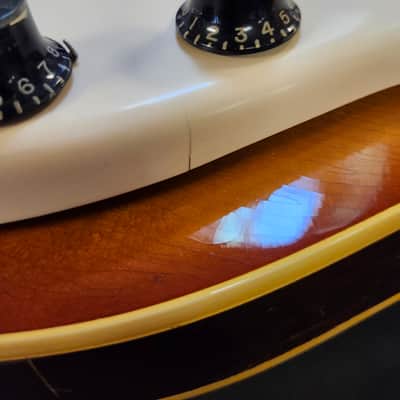 Vintage 1965 Epiphone (Kalamazoo) Granada E444T Thinline Archtop Electric Guitar - Sunburst with Gibson Case image 22
