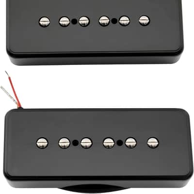 Brio P90 Soap Bar Alnico 5 Black Set image 3
