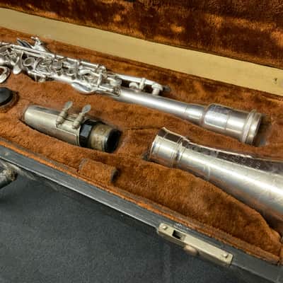 Vintage Harry Pedler & Co. Metal Clarinet Elkhart IN image 15