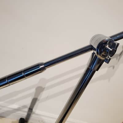 Vtg 1970's-1980's Boom Cymbal Stand Custom Low Profile Ride Cymbal - Mint Clean image 7