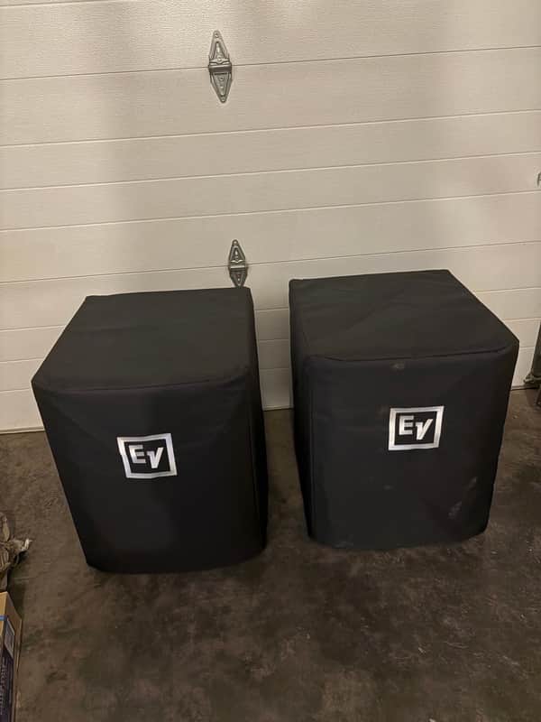 2 Electro-Voice ELX200-18SP 1200-Watt 18" Powered Subwoofer Speaker 2017 - Present - Black image 1