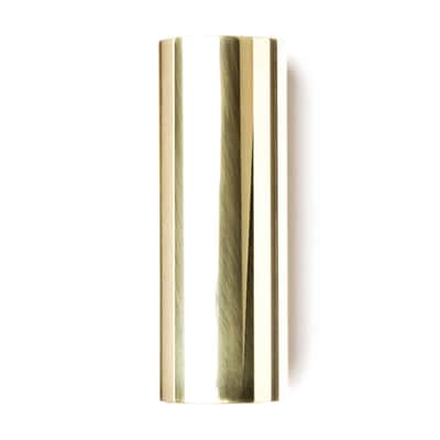 Dunlop 222 Brass Guitar Slide Medium Wall, Size Medium image 2