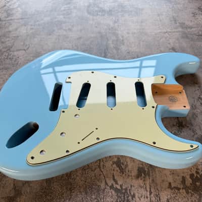 BMC Guitar Body Strat® Stratocaster® Standard SSS Route SONIC BLUE image 4