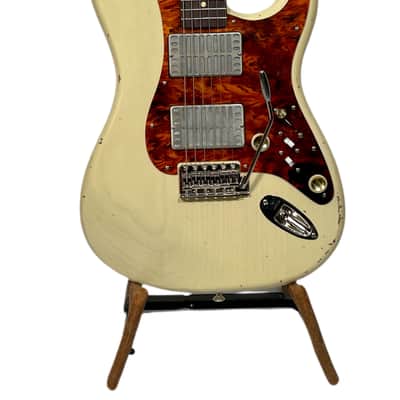 Waterslide Guitars S-Style Dual Foil 2022 Blonde w/ upgraded 1-Piece Body NEW (Authorized Dealer) image 5