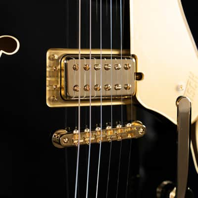 Gretsch Pro Broadkaster LX Semi-Hollow Electric Guitar – Black image 5