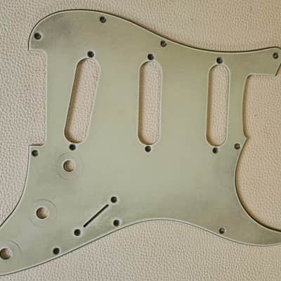 Fender Stratocaster Aged Relic 3 ply Pickguard Mint Green, 62  59-62 image 6
