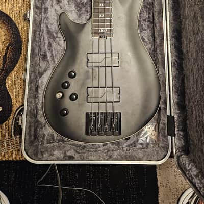 Schecter SLS Evil Twin-4 Left-Handed 2019 - Present - Satin Black image 1