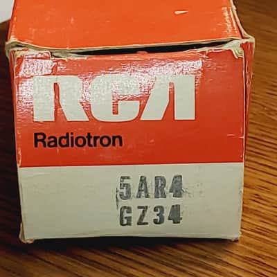5AR4/GZ34 Sylvania "RCA"  O-Getter NOS/NIB MaxiMatcher2 Tested (1) tube lot image 2