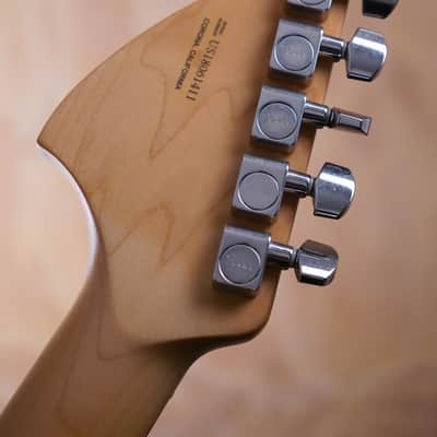 Fender American Special Stratocaster Electric Guitar in Sonic Blue, 2018 Model image 6