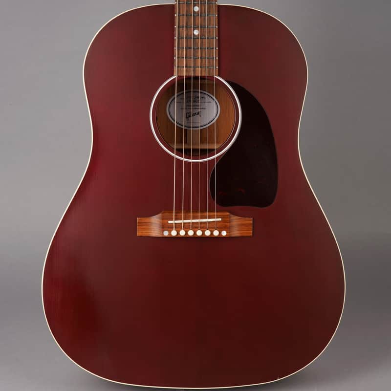 Gibson J-45 Special - 2021 - Satin Wine Red image 1