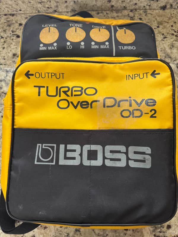 Boss OD-2 Turbo Over Drive Backpack Overdrive 1988-90 image 1