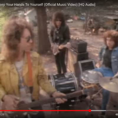 Georgia Satellites/Mauro Magellan “Keep Your Hands To Yourself” Ludwig Drum Set. image 12