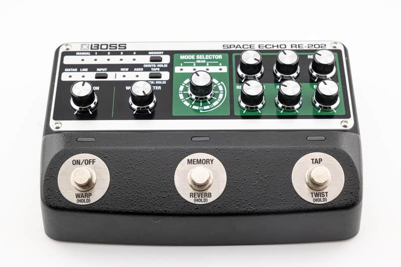 Boss RE-202 Space Echo 2022 - Present - Black / Green image 1
