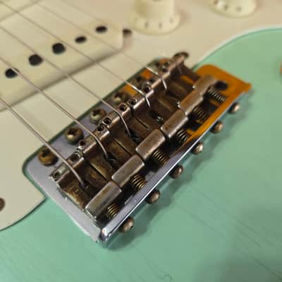 Fender Stratocaster Custom Shop 59 Surf Green Heavy Relic 2021 image 10