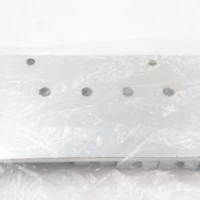 Mighty Mite 5-String High-Mass Bass Guitar Bridge - Chrome, Universal Professional Parts, New in Packaging image 4