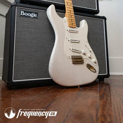 Fender Custom Shop Limited Edition 1956 Stratocaster in White Blonde with a AA Flamed Maple Neck - 2011 image 6