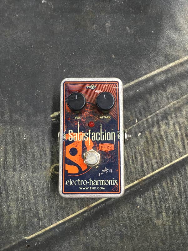Electro-Harmonix Satisfaction Fuzz 2014 - Present - Blue / Red image 1