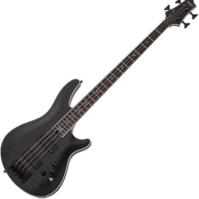 Schecter SLS Evil Twin-4 - Satin Black (1392) image 3