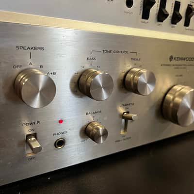 Vintage Kenwood KA-3500 Integrated Amplifier, good working condition tested image 4