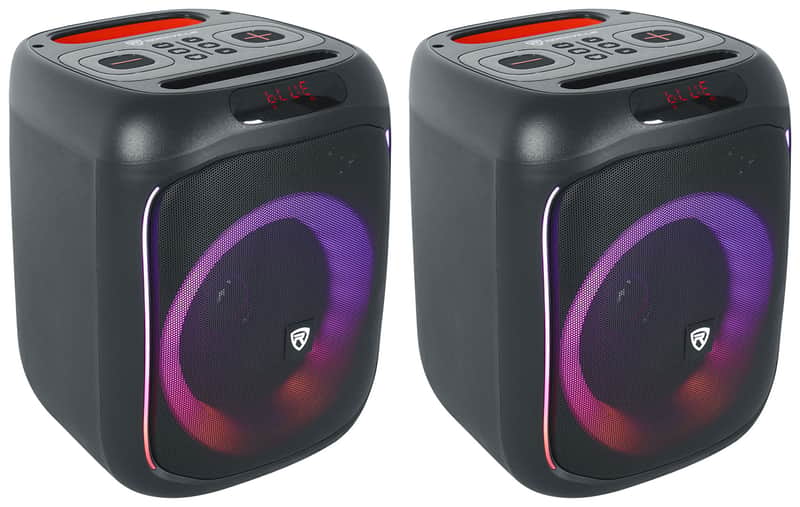 2 Rockville ROCKBOX PRO V2 6.5" 150w Portable Bluetooth Speakers w/Wireless Link image 1
