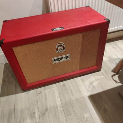 Orange PPC212 120-Watt 2x12" - Rare Blood Orange cabinet image 8