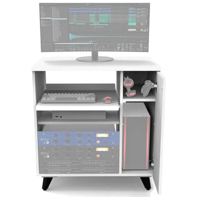 Modular Side Rack White Glorious DJ image 3