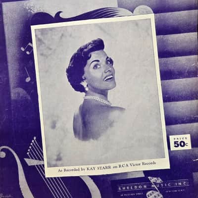 (USED/VINTAGE Sheet Music) The Rock and Roll waltz - Kay Starr - Piano/Vocal/Chord Names image 1