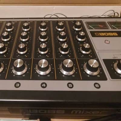 Boss KM-6A 6-Channel Stereo Mixer (Made in Japan / Roland) w/ Original Box image 5
