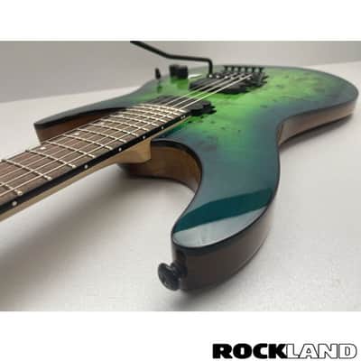 Schecter C-6 FR Pro Aqua Burst image 5