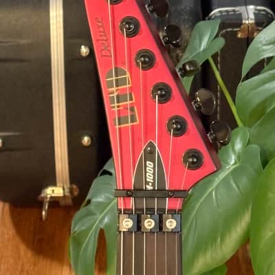 2024 ESP LTD M-1000 DELUXE!! ~ Candy Apple Red Satin Finish!! ~ Excellent Condition! image 9