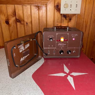 Immagine Vintage Conn ST6 Strobotuner Tube Strobe Tuner w/ Lid! - 1