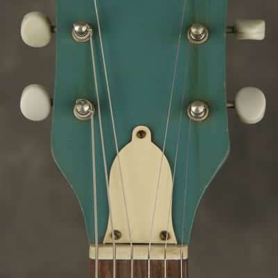 1965 SILVERTONE model 1417 L 1413 w/Vibrato TURQUOISE image 3