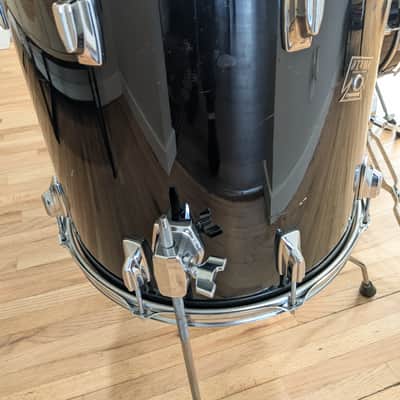 Tama Superstar 5 Piece Drum Set 1980s - Black image 17